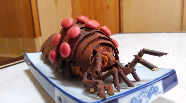 迫力満点で食べるにはちょっと怖い 怒れる王蟲のチョコレートを作ってみた