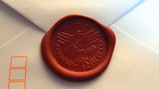 ヴァイオレット エヴァーガーデン C H郵便社シーリングスタンプを作ってみた 高級感ただよう真鍮製の印章で 少佐への手紙 を再現