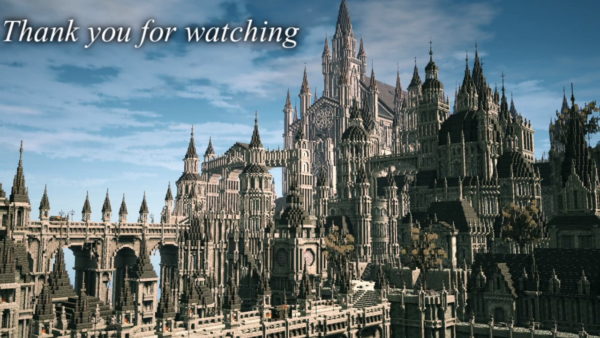 『Bloodborne』の世界にありそうな古都をマインクラフトで作ってみた　広大でリアルすぎる建造物の数々に「凄すぎて啓蒙高まる」