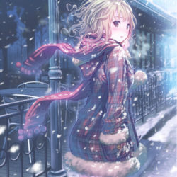 ギュッと抱きしめてあげたい 雪の中にたたずむ美少女のイラストまとめ ニコニコニュース オリジナル