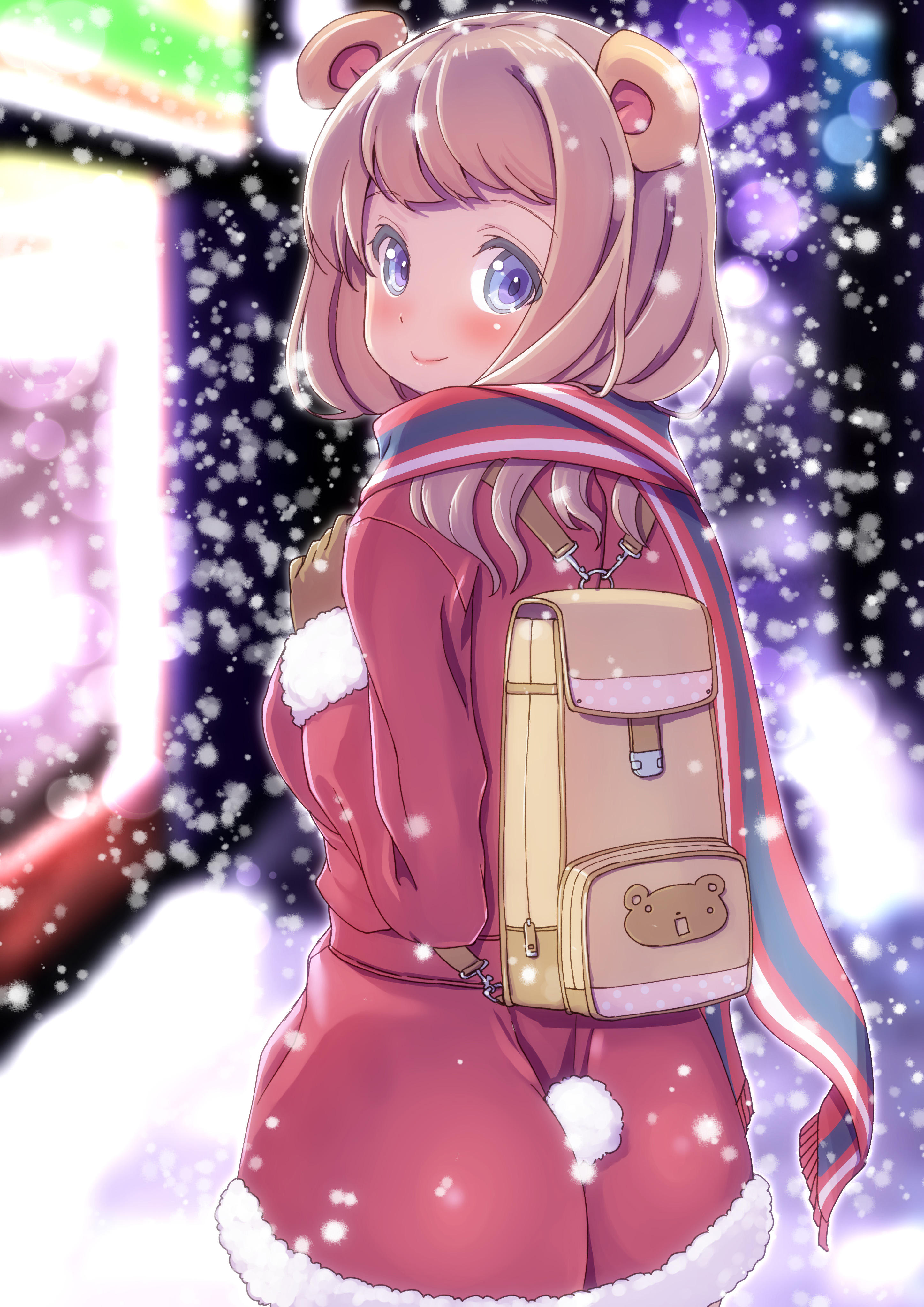 ギュッと抱きしめてあげたい 雪の中にたたずむ美少女のイラストまとめ