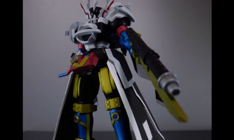 仮面ライダービルド エボルトブラックホールフォームを ガンプラ改造で 作ってみた 火星からの侵略者が全てを破壊しそうな迫力で完成