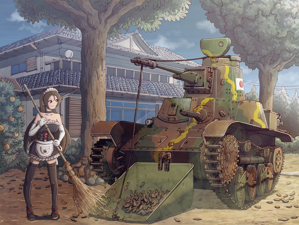 戦車 女の子 イラスト11選 ディテールまでこだわった作品をご紹介の画像 05 Sensya