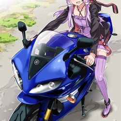 颯爽と駆け抜ける バイク女子 のイラスト集 ニコニコニュース オリジナル