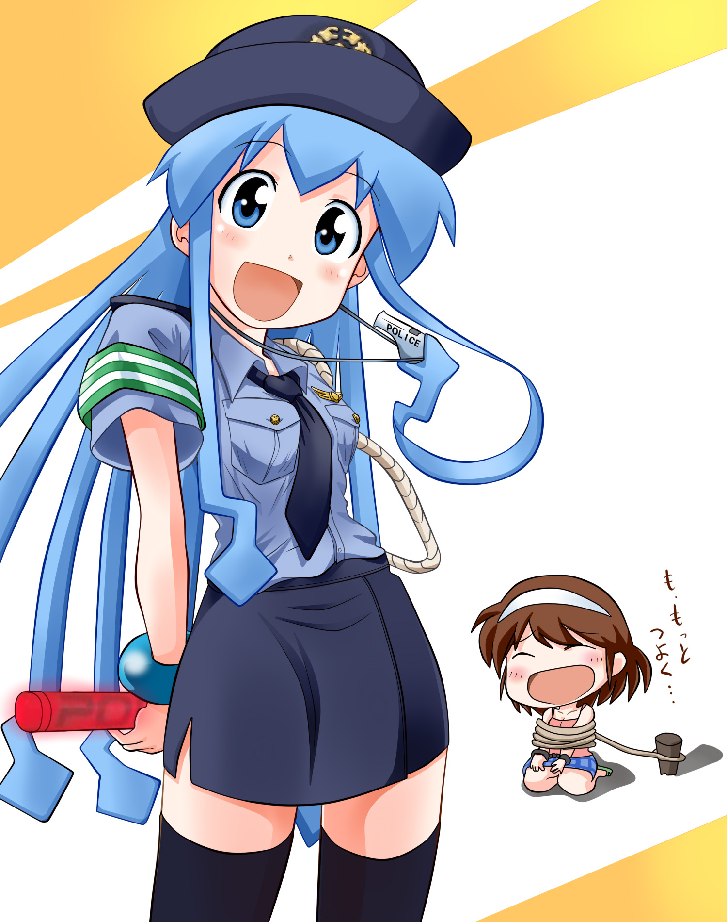 逮捕しちゃうぞ 警察官コスプレをした女子キャラクターのイラスト集の画像 08 Hukei