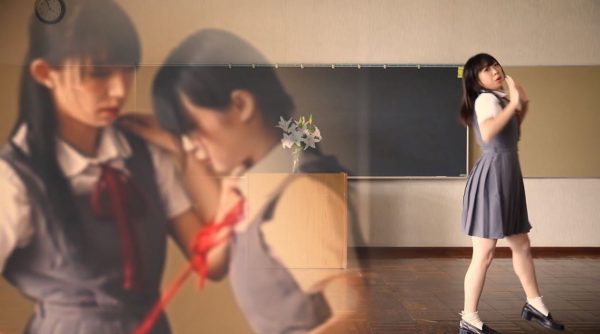 “百合な三角関係”をダンスで表現！――制服女子×3による大胆な演出にタメ息続出「スゴい世界を見た」「尊い…」