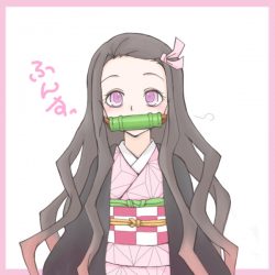 鬼滅の刃 イラスト 竈門禰豆子