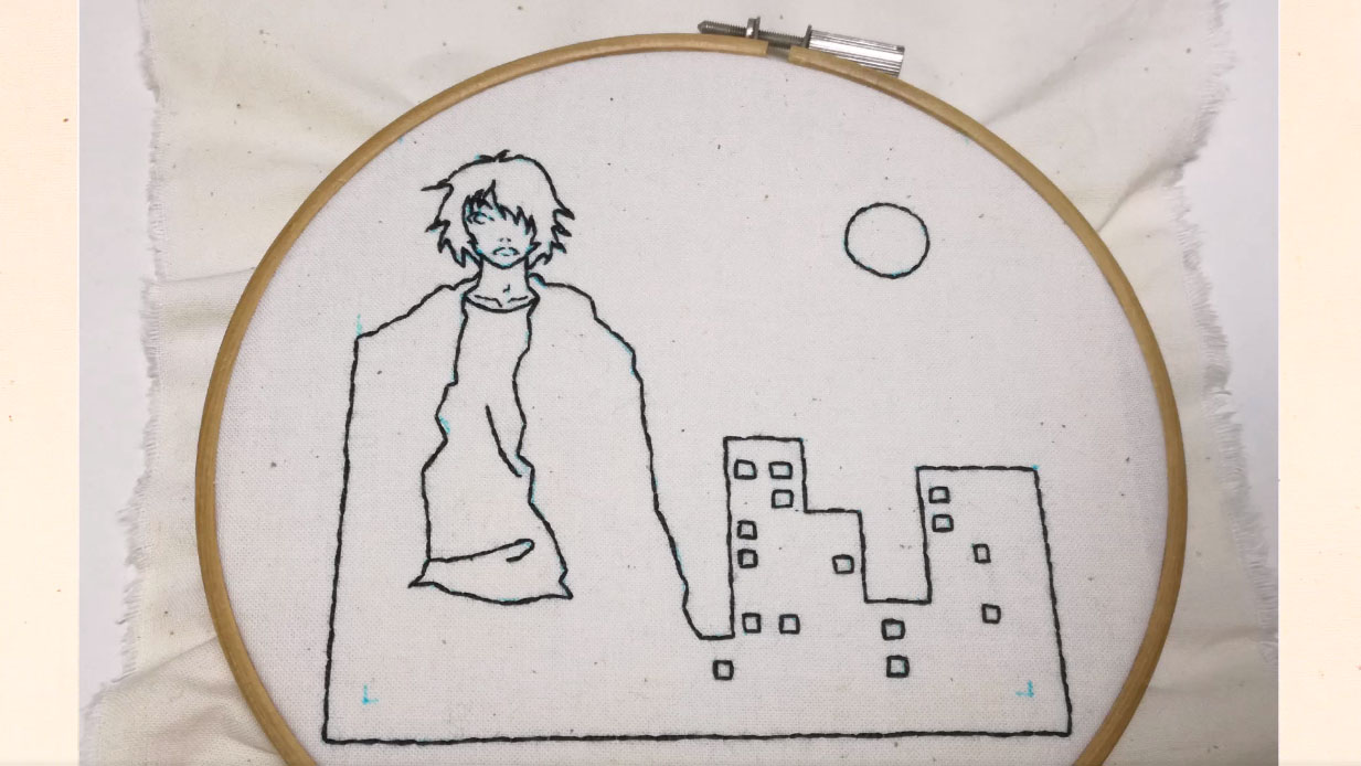 刺繍で再現された漫画がまるで本物 縫ったとは思えない神クオリティの作品をどう作ったのか 制作者が解説 ニコニコニュース オリジナル