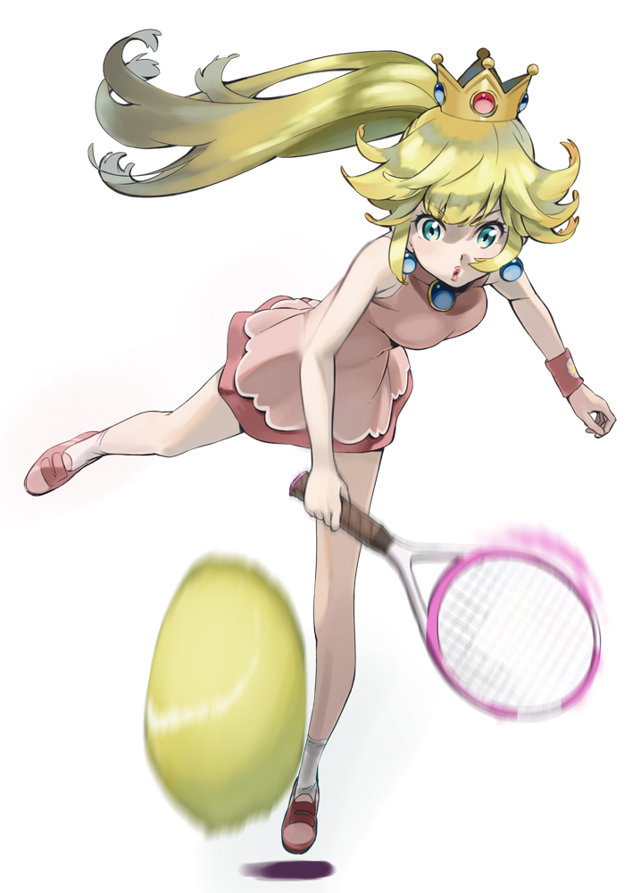 なびく髪 たぎる汗 テニスウェアの女子 イラスト集の画像 Tennisis 09