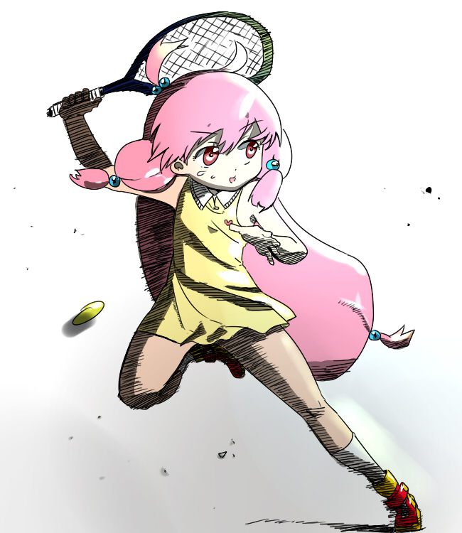 なびく髪 たぎる汗 テニスウェアの女子 イラスト集の画像 Tennisis 10