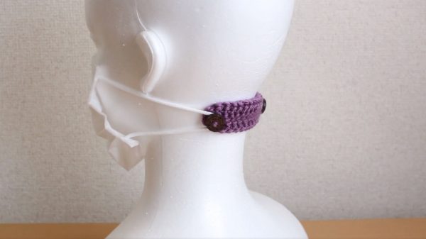 マスクで耳が痛い…解消グッズをかぎ編みで作ってみた！ 伸縮性のある“ジグザグ編み”を使った作り方を紹介