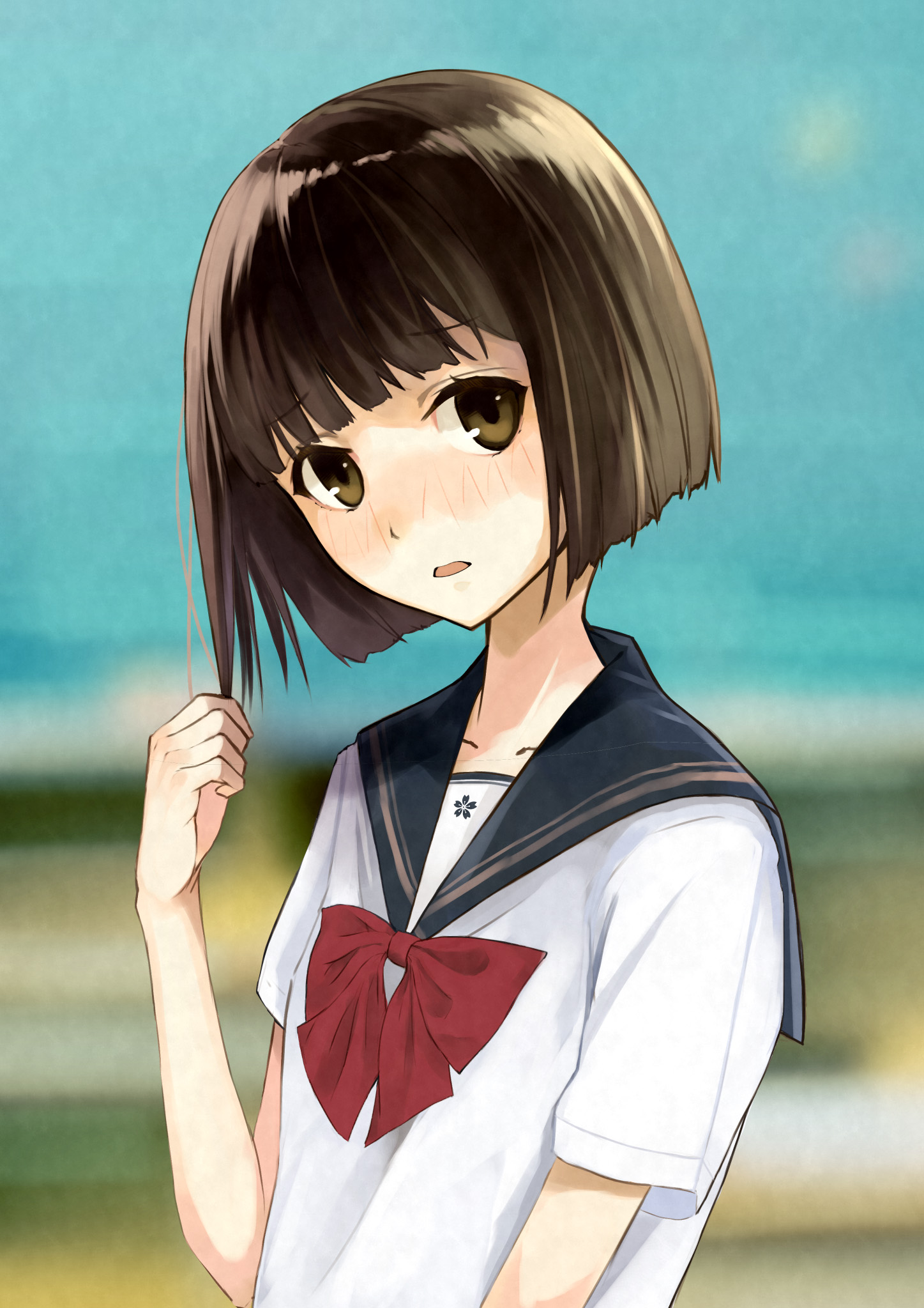 女の子 髪型 イラスト