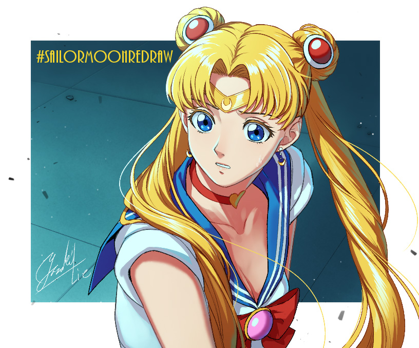 Snsで話題 セーラームーンのイラスト Sailormoonredraw 特集