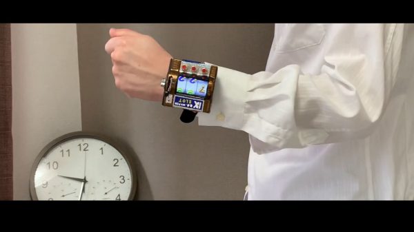 スロットマシン式の腕時計を作ってみた！ レバーを引くと数字が回転、ボタンを押して止める本物感に中二病心がくすぐられる