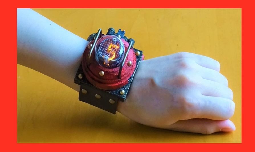 3,000円で「ニキシー管腕時計」を作ってみた！ お高い腕時計を“超お得