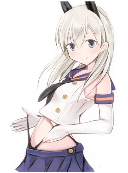 ぜかまし服サイコー 艦これ 島風の衣装を着たアニメ ゲームの女子キャラクターイラスト詰め合わせ