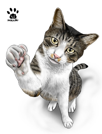 これでもくらえ 猫パンチ を繰り出すかわいいアニメキャラのイラスト集の画像 Nekopt 08