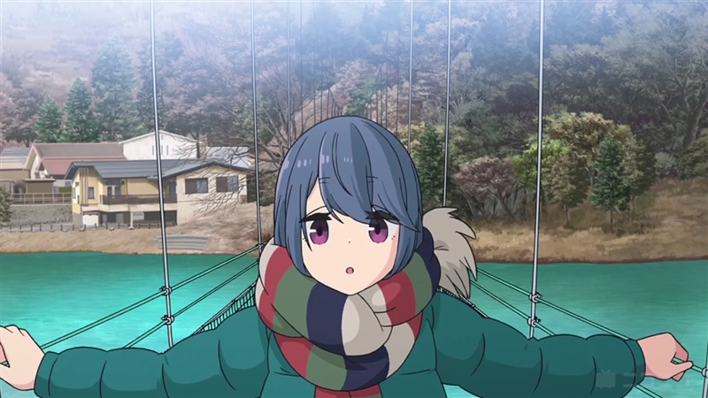 つり橋で揺れる志摩リンに ゆれ こわい コメント溢れる ゆるキャン Season２ 第8話コメント盛り上がったシーンtop3 ニコニコニュース オリジナル