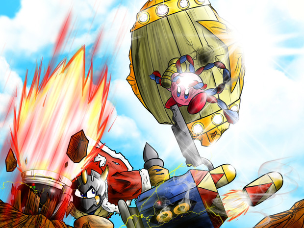 これぞクライマックス アニメ ゲームの 白熱した戦闘シーン を描いたファンアート集 ニコニコニュース オリジナル