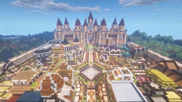 1年8カ月かけて『Minecraft』に生み出された“街”がすごい！ サバイバルモードでコツコツ資材を集め作りあげた力作をご覧ください