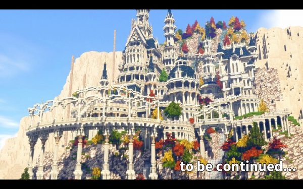 『Minecraft』建築MODを使った城づくりがスタート!! 「MiniaTuria」で城を生やす姿に「何食ったらこんなのが作れるんだ？」の声