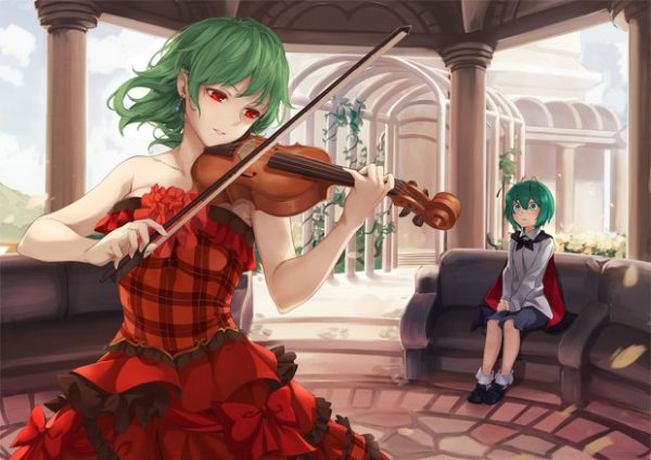 優雅な音色が聞こえてきそう！ 「ヴァイオリン」を弾いている女の子キャラクターのイラスト詰め合わせ