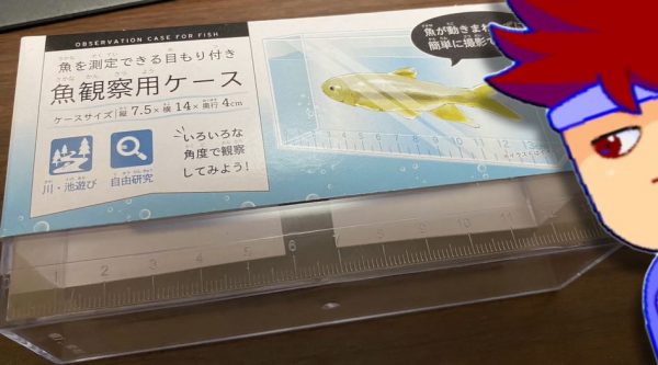 鉄腕DASHでよく見るアレをセリアで発見！ 100円で「魚観察用ケース」を買ってみた！