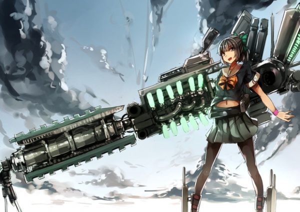 超ド級の火力！ 「巨大な武器」を装備したアニメ＆ゲームの女子キャラクターのイラスト集