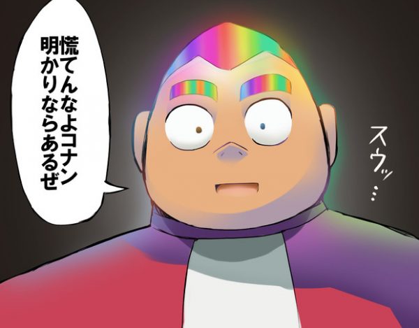 虹色に輝く！ ゲーミング仕様と化したアニメキャラクター関連のおもしろファンアート集