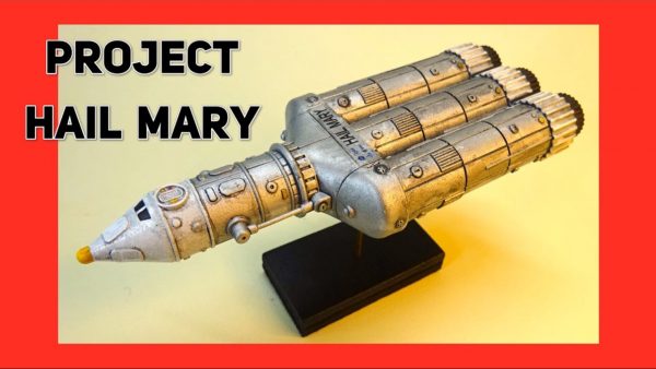 SF小説『プロジェクト・ヘイル・メアリー』の宇宙船の模型を作ってみた！ 読んだ人だけがニヤニヤできるこだわりの造形