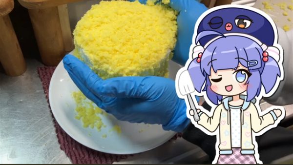 春の訪れを感じる『ミモザケーキ』を作ってみた！ 細かく砕いたスポンジケーキの食感が素晴らしい！