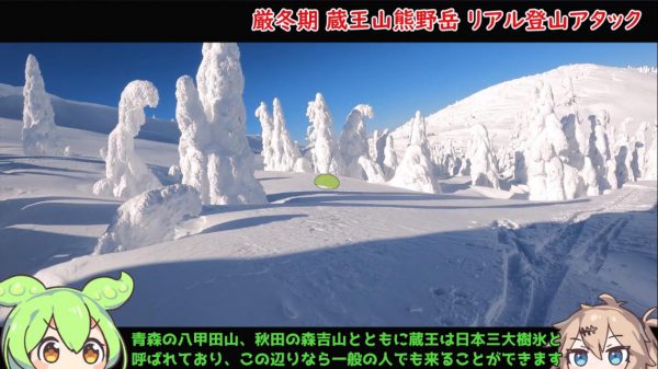 ちょっと涼しい風景を貴方に…厳冬期の蔵王山へ登山してみた！ 日本三大樹氷の一角がこちらです