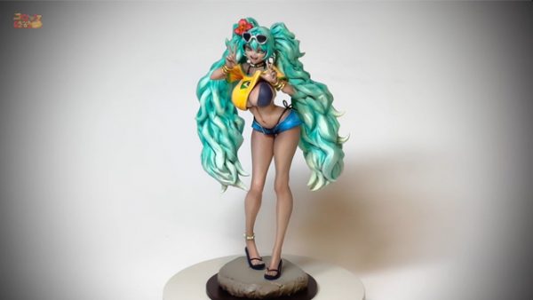 『ブラジリアンミク』のフィギュアを作ってみた！ ブラジル風にアレンジされたグラマラスなボディ、ボリュームある髪の毛まで完全に再現