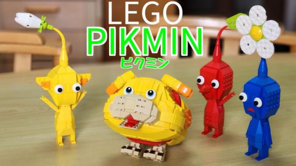 『ピクミン4』ピクミンと救助犬のオッチンをレゴで作ってみた！ パーツの工夫でそれぞれの“らしさ”を追求した仕上がりへ「かわいい」「すごい」の声