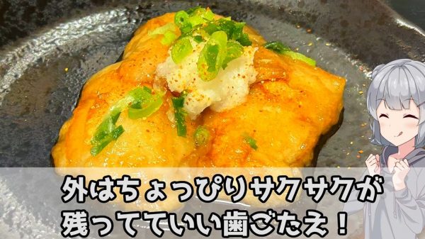 とろける食感の「揚げ出し餅」のレシピを紹介！ ちょっぴり残ったサクサク感と絡んだ甘辛タレがたまらない美味しさ
