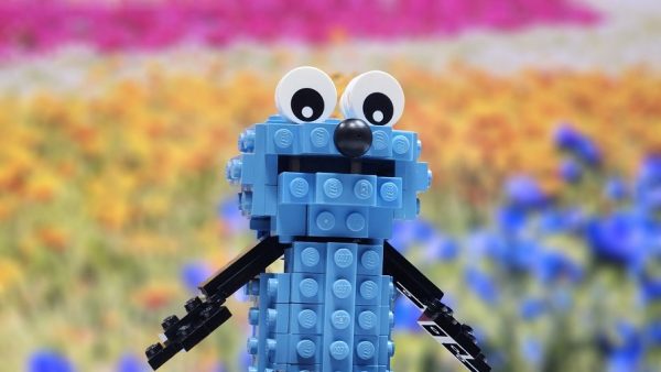 “動く”「パペットスンスン」をレゴで作ってみた！ 口を開けて、腕を上げ下げするギミック付きで「こいつ……動くぞ！」の声