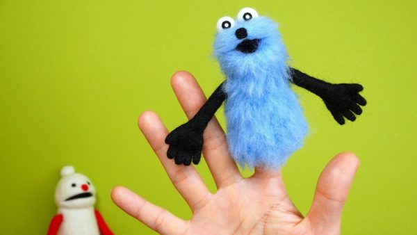 「パペットスンスン」の指人形を羊毛フェルトで高再現！　植毛で生まれたフワフワ感に「これもうアデランス」「かわいい」と称賛の声