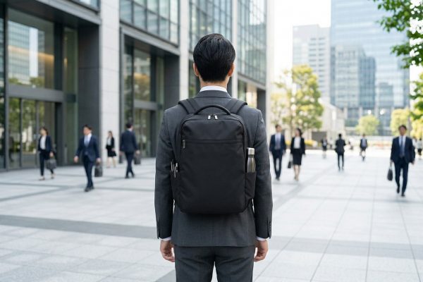 洋服の青山が体感重量を40％軽減する「無重力リュック」を発売！ 自動車のサスペンション構造技術の応用で肩や腰、身体への負担を低減