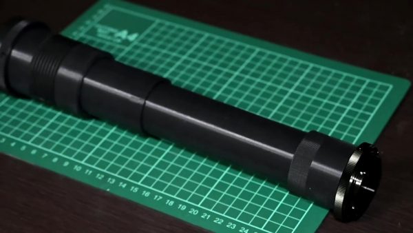 換算600mmの超望遠レンズを自作してみた！ 鏡筒を3Dプリンターで制作、凹レンズ＋凸レンズの“テレフォト構成”に挑戦