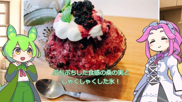 河川敷で摘んだ「桑の実」を使って“かき氷”を作ってみた！ 自然の恵みを味わう絶品スイーツに「すっごいうまそう」「素敵すぎる」の反響